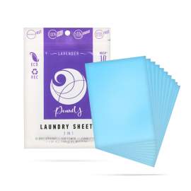 Servetele detergent solubile pentru haine albe - Lavanda - 10 buc