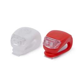 Set lumini LED pentru bicicletă, TPE rezistent la apă, 2 bucăți (față și spate)