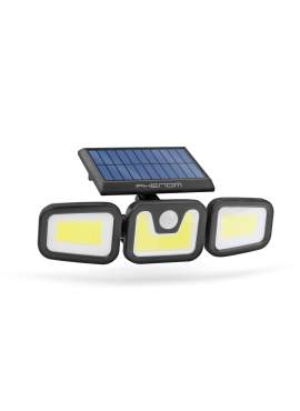 Reflector solar rotativ cu senzor de mișcare - 3 LED-uri COB