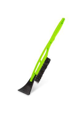 MNC- Perie pentru zăpadă cu racletă pentru gheaţă, mâner mat. plastic, 510 mm - verde