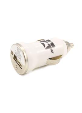 Adaptor priza bricheta USB -alb