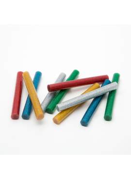 Baton termoadeziv - 11 mm - colorat, glitter