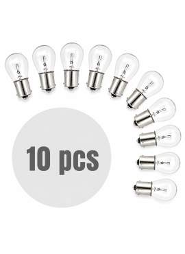 Bec auto P21W - BA15s 12V 21W -  set de 10 - CARGUARD