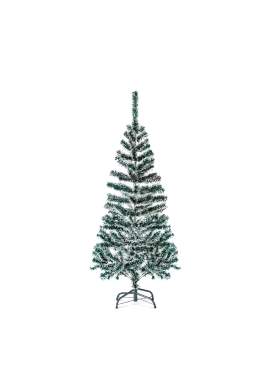 Brad artificial – 150 cm – cu aspect înzăpezit – PVC
