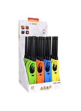 Bricheta pe gaz - reincarcabila - mai multe culori - 24 buc/ set