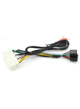 Cablu Adaptor ISO / HYUNDAI 2017+ / KIA 2017+ (AUX+USB)