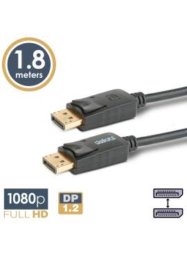 Cablu DisplayPort la DisplayPort - 1.2 - FullHD 1080p + MST - 1.8 m