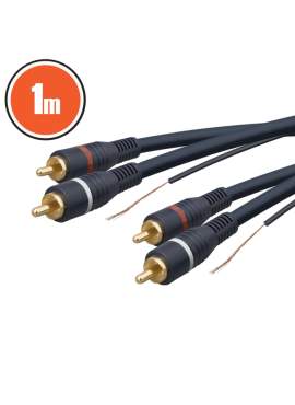 Cablu RCAfisa 2 x RCA-fisa 2 x RCA1,0 m