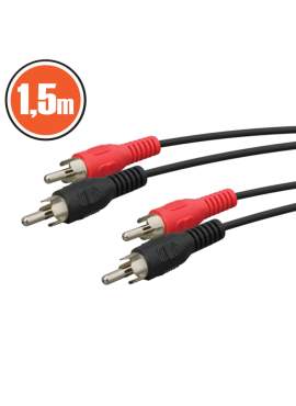 Cablu RCAfisa 2 x RCA-fisa 2 x RCA1,5 m