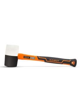 Ciocan cauciuc cu maner din fibra de sticla - 340 g