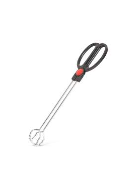 Clemă pentru grătar - cu mâner din plastic
