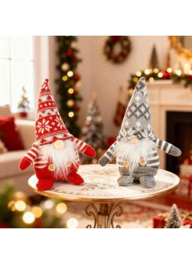 Decorațiune Crăciun - Spiriduș Skandinav (Gnom) - 25 x 14 x 12 cm - 2 modele