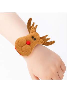 Decorațiune de Crăciun – brățară / accesoriu pentru coc – ren – 21 x 8 cm