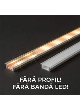 Ecran opal pt. profil aluminiu LED - 1000 mm