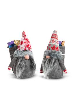 Elf scandinav de Craciun - 12 x 8 x 20 cm - 2 tipuri