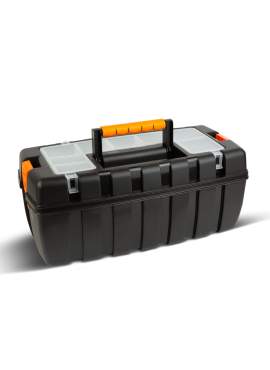 Geantă de scule din plastic cu 1 tavă - 55 x 27 x 23 cm