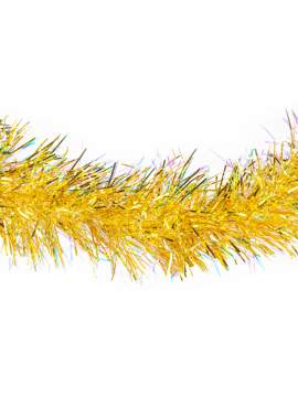 Ghirlandă aurie - 200 x 10 cm