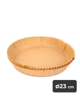 Hartie de copt pentru friteuza cu aer - rotunda - 23 cm - 50 buc/pachet