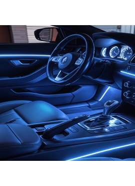 Kit lumini ambientale Profesionale RGB -  Carguard