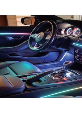 Kit lumini ambientale Profesionale RGB Dynamic -  Carguard
