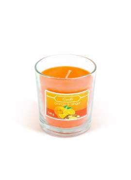 Lumânare parfumată - portocale și ghimbir - 120 g