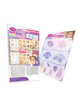 Model Mozaic Face Painter - dinozaur - SUV - 3 piese / pachet Tytoo