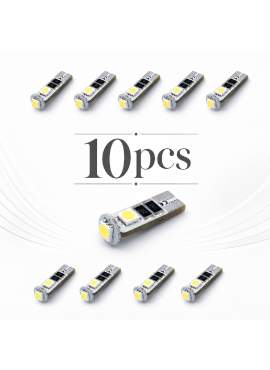Pachet 10 Leduri auto pozitie can-bus T10 3W Carguard
