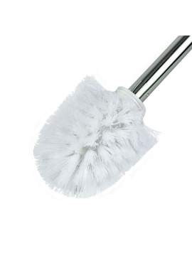 Perie de toaletă - 27 x 7,5 x 7,5 cm - albă