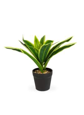 Plantă artificială decorativă - Copac de șofran cu dungi - 20 x 8,5 cm