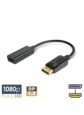 Adaptor DisplayPort la HDMI – FullHD 1080p@60Hz – 25 cm Aurit