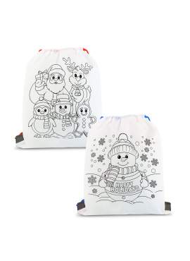 Sac de Sport Colorabil ca - Cu 4 Markere, 33 x 27 cm - 2 Modele