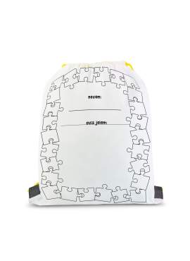 Sac de Sport Colorabil - Cu 4 Markere, 33 x 27 cm