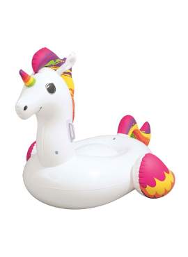 Saltea gonflabilă pentru copii - unicorn - 155 x 119 cm