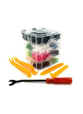 Set 470 buc cleme din plastic + 5 unelte Carguard
