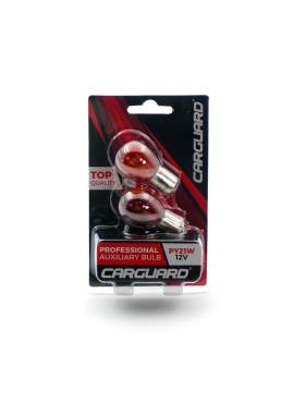 Set de 2 becuri PY21W - portocalii - CARGUARD