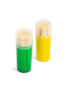 Set de scobitori cu recipient de depozitare