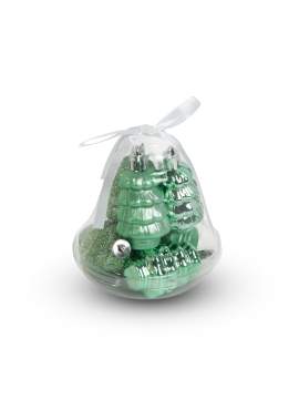 Set decor pentru brad - Verde - 6 piese / set