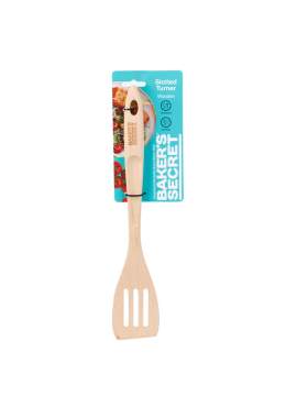 Spatulă de bucătărie din lemn de fag Baker's Secret - cu fante - 13