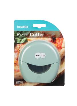 Taietor pizza - otel inoxidabil, plastic - 10,2 x 10,2 x 2 cm