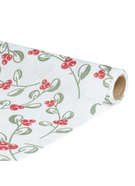 Traversă de masă decorativă – 180 x 28 cm – 70% poliester, 30% bumbac – model vâsc