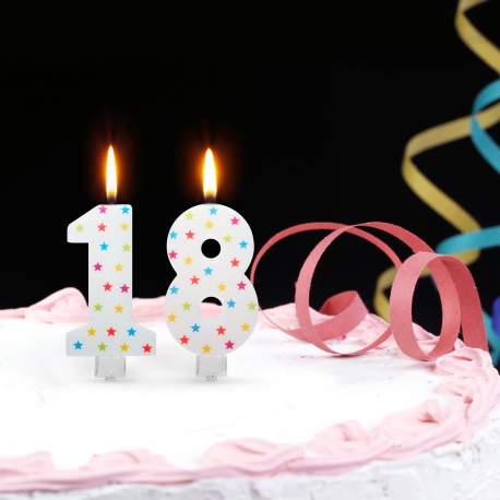 Lumânare pentru tort în formă de 2