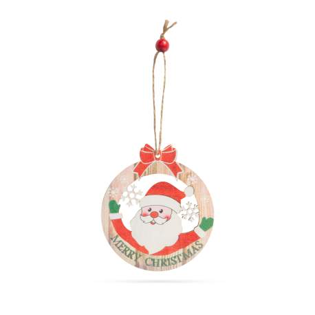 Decor de brad - Mos Craciun - 8,5 x 9,5 cm