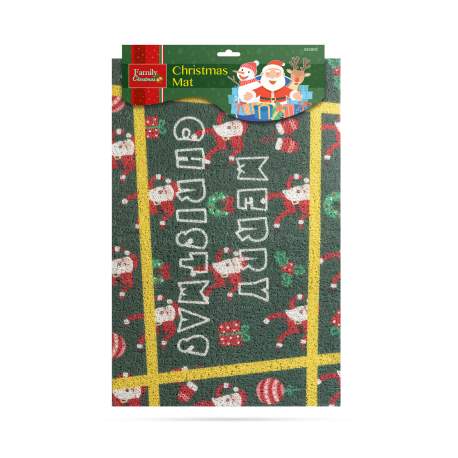 Preș de Crăciun - „Crăciun fericit” - 60 x 40 cm