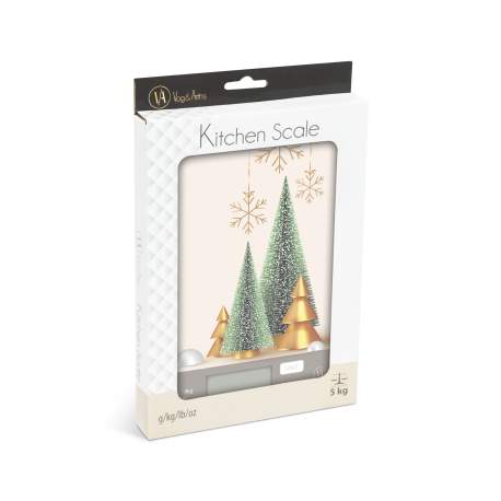 Cântar de bucătărie - pom de Crăciun