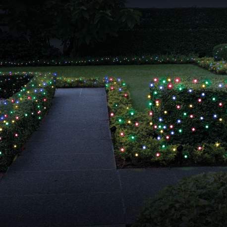 Garden of Eden - Şir de lumini LED 50 buc. LED-uri color, 2 funcţii, 5+2 m
