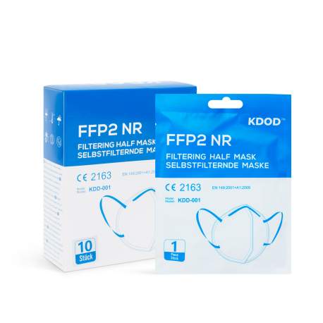 Mască de protecţie facială - FFP2 NR - 10 buc / pachet
