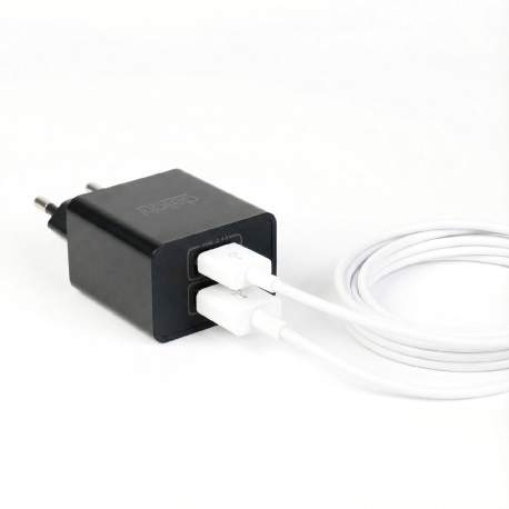 Adaptor de Încărcare USB 5V 2.4A - Negru