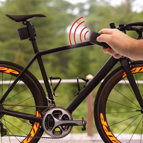 Alarmă pt. biciclete cu telecomandă şi sirenă 110 dB