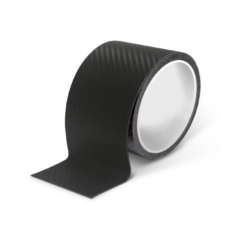 Bandă Adezivă Carbon Mată Negru 300x70 mm – Decor Auto și Interior