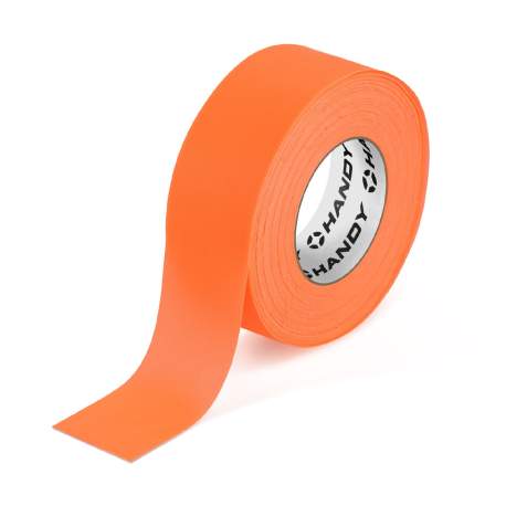 Bandă de Marcaj Fluorescentă – 75 m x 25 mm x 0,1 mm, Portocaliu